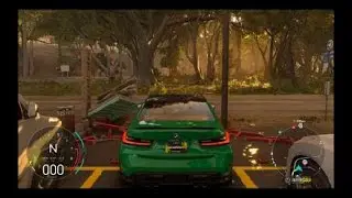 Taking my new car out of the warehouse !!!!! (The crew motorfest) BMW M3 Comp stage 4#cars #fyp 