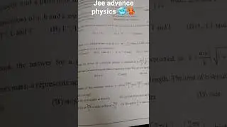 supremacy of physics🔥🔥 #jee #physics #shorts #respect #amazing #study #viral