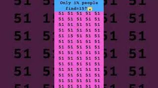 find 15😱🤔 subscribe for more puzzle #shorts #viral #brainteasers #numbers #trending #fypシ #quiz #new