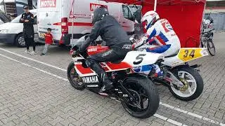 Yamaha YZR 500 and Suzuki RGV250