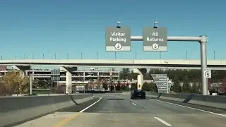 Driving By Atlanta Hartsfield-Jackson International Airport Rental Car Center 11/13/2012