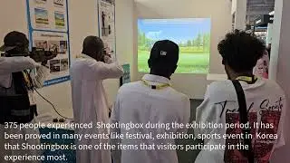[Screen shooting] Shootingbox was exhibited in  2025 SEA Expo(Saudi Entertainment & Amusement Expo)