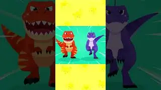 Let&rsquo;s go save the baby dinosaur! | Nursery rhymes & Kids Song | #Cheetahboo #shorts