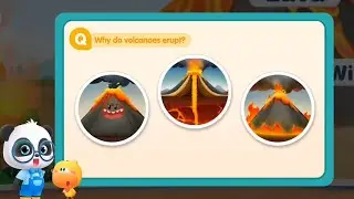 Babybus - Science | Why do volcanoes erupt? | Babybus games