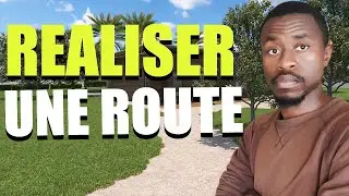 Comment R&eacute;aliser Une Route Grace a Skatter - ( Sketchup 2022)