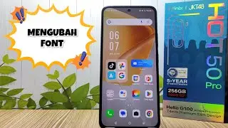 Cara Mengubah Font Di Hp Infinix HOT 50 Pro