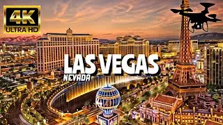 Las Vegas, Nevada In 4K By Drone - Amazing View Of Las Vegas, Nevada