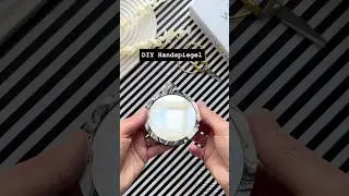Werbung | DIY Handspiegel gegossen mit Jesin #diy #shorts #mirror #diyideen #jesin @NicoleMold