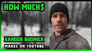 Сколько Ксандер Будник получает от YouTube |