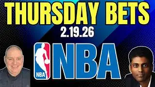Thursday NBA Picks - 2/19/26 l Craig Trapp & Indian Cowboys NBA Picks & Betting Predictions