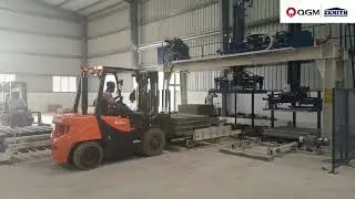 QGM Offline Cubing System for Concrete Block and Pallet separating