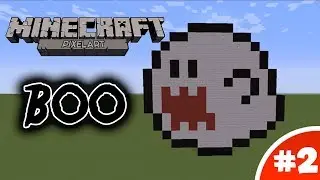 Урок по пиксельной графике Minecraft: Бу
