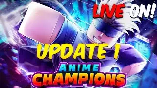 LIVE ON!  (Jogando a Update 1 do Anime champions) Jujutsu Kaisen!!!