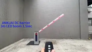LED boom barrier