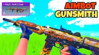 AIMBOT CRIG 6 GUNSMITH For MID + LONG RANGE | Solo vs Squad | KRIG 6 COD MOBILE GUNSMITH