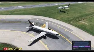 Fenix A320 BFU | Approach, Landing & Shutdown | MSFS 2024 | Beyond ATC traffic