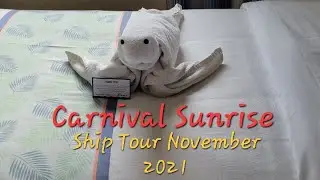 Carnival Sunrise Ship Tour November 2021