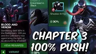Chapter 3 100% Push! - Variant #5 Blood & Venom - Marvel Contest of Champions