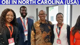 Watch This Peter Obi's Historic Speech In North Carolina, USA. 🇳🇬 🇺🇸