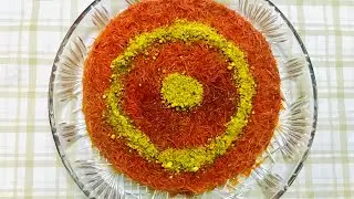 Arabian Desert Kunafa with Rose Water Syrup