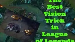 The Best Vision Trick in League of Legends ! ( wolf camp )