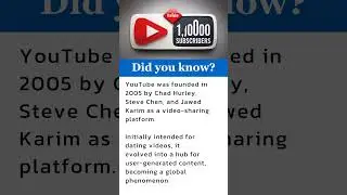 History of YouTube #history #youtube #chadhurley #jawedkarim #stevechen
