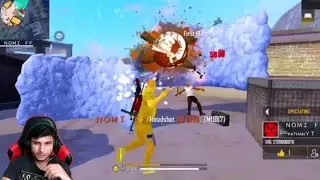 NONSTOP GAMING reaction😵 || NOMI FF || insane clash fight || indain legend vs mena server legend||