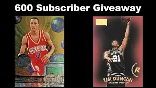 600 Subscriber Giveaway