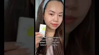 These don&rsquo;t STING my eyes👀#skincare #sunscreen