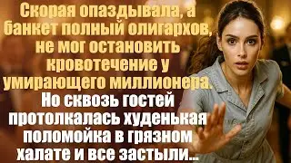 Скорая опаздывала, а банкет полный олигархов, не мог остановить кровотечение у умирающего миллионера
