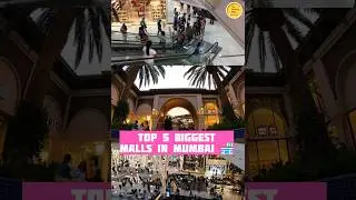 Top 5 Biggest Malls in Mumbai for shopping 🛍️🏬 #shorts #viral #help #digital #mumbai #mall #top5 #yt