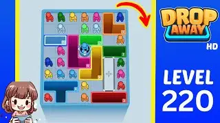 Drop Away Level 220 Solution Walkthrough