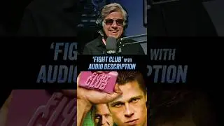Reacting To Fight Club With Audio Description For Blind People