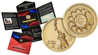 American Innovation 2020 Massachusetts $1 Reverse Proof Coin Set