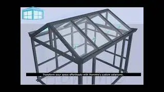 Hommie Solarium Installation 3D Animation | Affordable Custom Solariums
