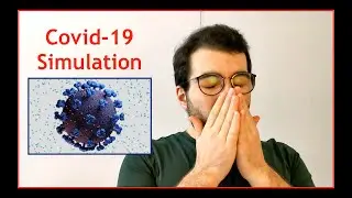 I coded a Corona Virus simulation!