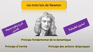 mécanique du point | partie 11 | dynamique : Les lois de Newton ( la suite ) + exercice
