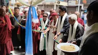 CEC inaugurated Spituk Monastery Office & Bakula Library at Spituk Monastery Shopping Compex Leh