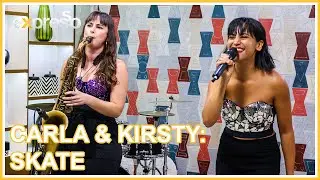 Carla & Kirsty - Skate by Silk Sonic Cover | Expresso Show Live Music Performance