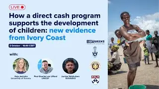 Cash programs boost children's brain development: new evidence from Ivory Coast