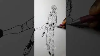 Drawing Nagi and Reo from BlueLock #bluelock #reomikage #seishironagi #animeart