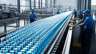 Inside a Water Bottling Mega Factory !