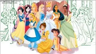 Disney Princesses 👑💖 Coloring Pages #9🎨🌷 Aurora🌷 Ariel👑 Принцессы Диснея Раскраска💖 Ариель #9💖