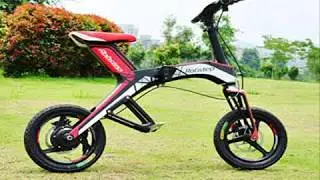 Robstep X1 Electric Bike Folding Scooter Ebike Portable Lightweight Bluetooth Speakers