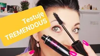 Test tuszu NOWOŚĆ Tremendius Oriflame, efekt sztucznych rzęs, mega tusz. #rzęsy i nie tylko