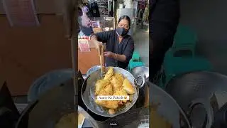 Aunty Ji Ke Pakode 🤤🧆| Bhajiya Bread Pakora 😋🌮| Indian Street Food #shorts #bhajiya #pakora