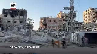 Five minutes driving across Gaza City - AP shows destruction after 2 two years of war
