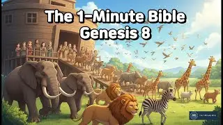 The 1-Minute Bible | Genesis 8 | A New Beginning: The Dove and the Rainbow Promise