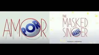 Versões dos logotipos do The Masked Singer Brasil e das novelas da TV Globo