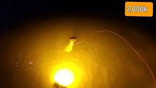 84w 2,000k & 84w 3,000k 2 in 1 Flounder Gigging Light From Jerry's LED's